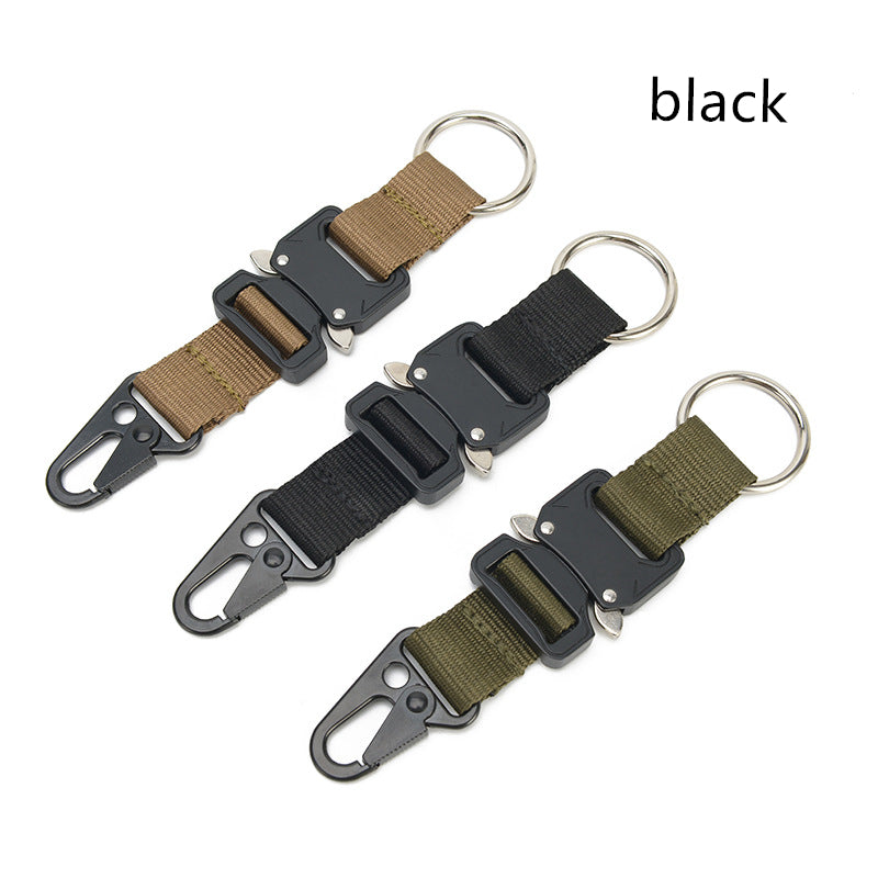 Nylon webbing hook buckle