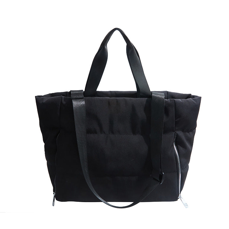 High-Capacity Commuter ShoulderCrossbody Bag