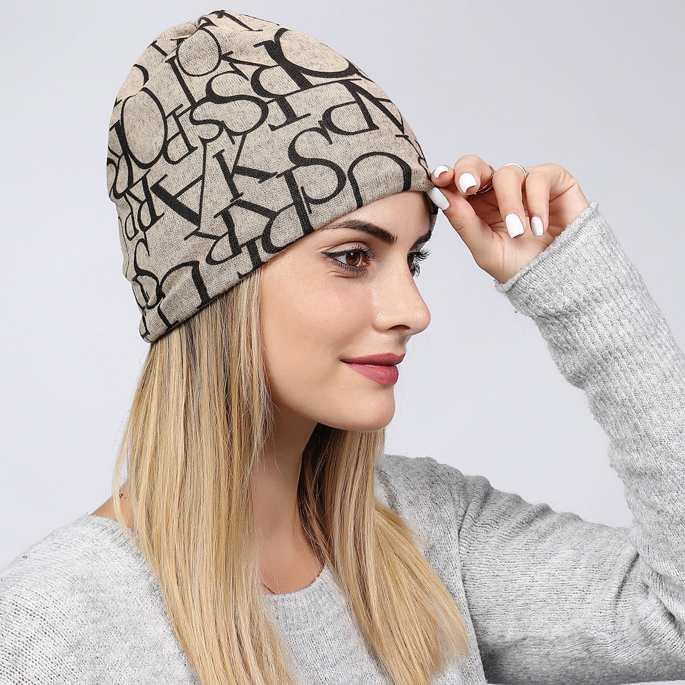 Soft, Skin-friendly, Fashionable And Casual Multi-functional Pullover Cap For Ladies, Suitable For Daily Home Use And Shopping