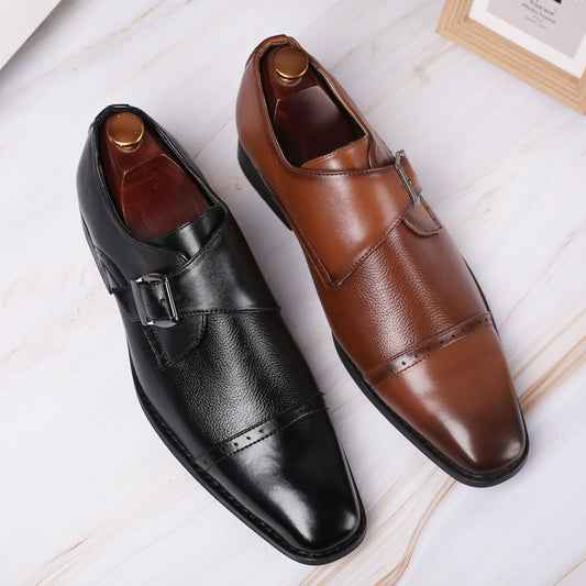 Leather shoes popular sets for boys in England