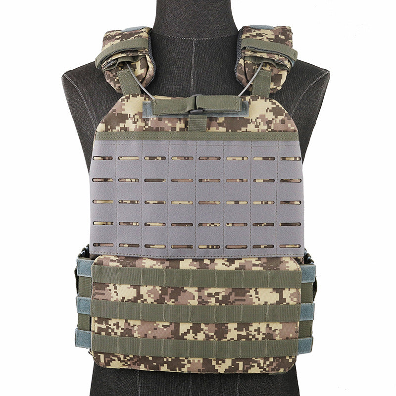 Camouflage Weighted Vest For Amphibious Training