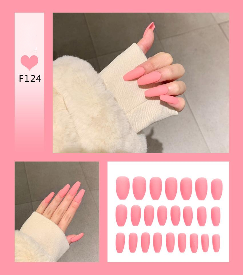 Matte Matte Super Long Ballet Nail