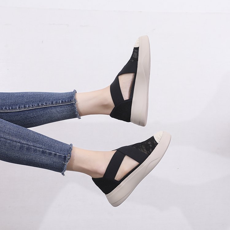 Summer Korean Style Thick-soled One-foot Lazy Casual Women's Shoes