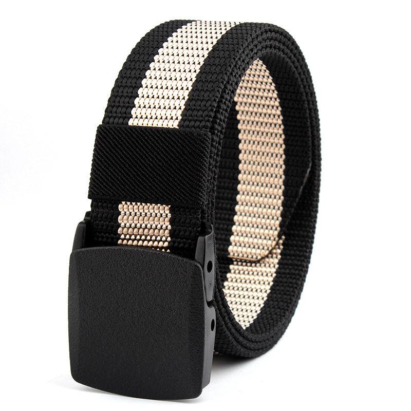 Metal-free Hypoallergenic Belt Nylon Canvas