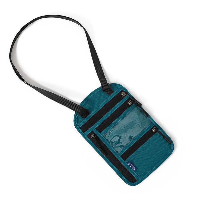 Multifunctional One-shoulder Halter Passport Holder