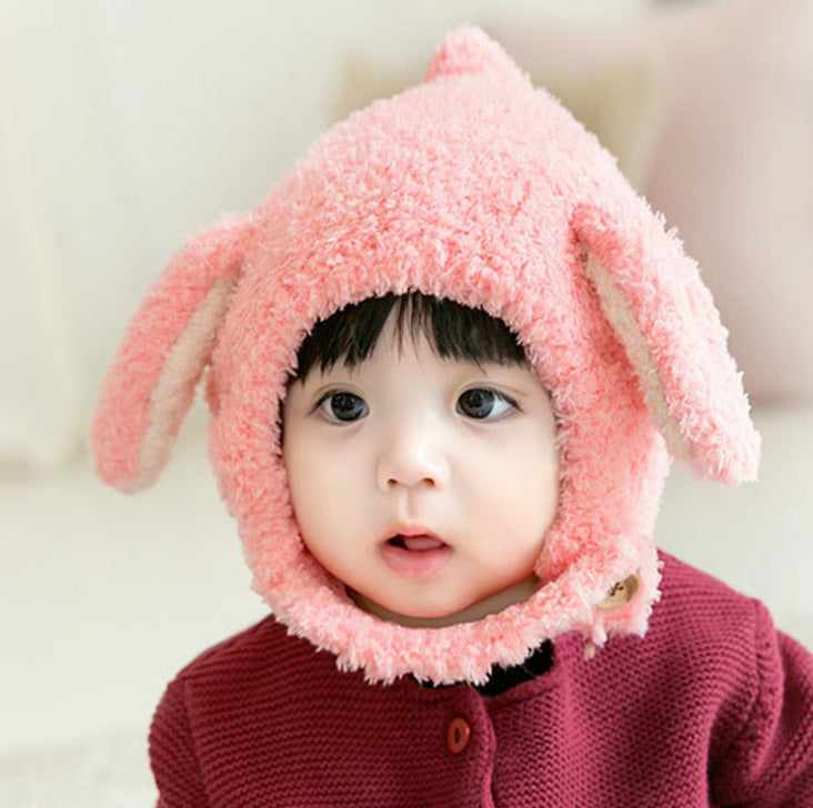 Baby's Plush Warm Ear Protection Hat