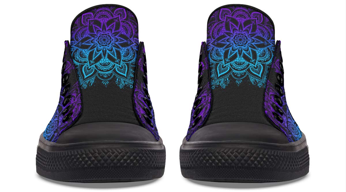 Fashion Print Couple Low-Top Canvas Shoes