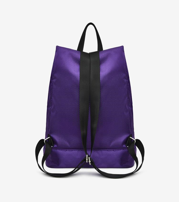 Waterproof Backpack With Separate Drawstring Pockets