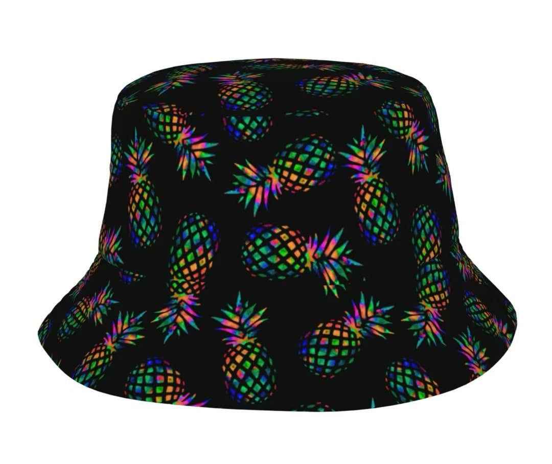 Creative Pattern Series Double-sided Wear Sunshade Breathable Bucket Hat