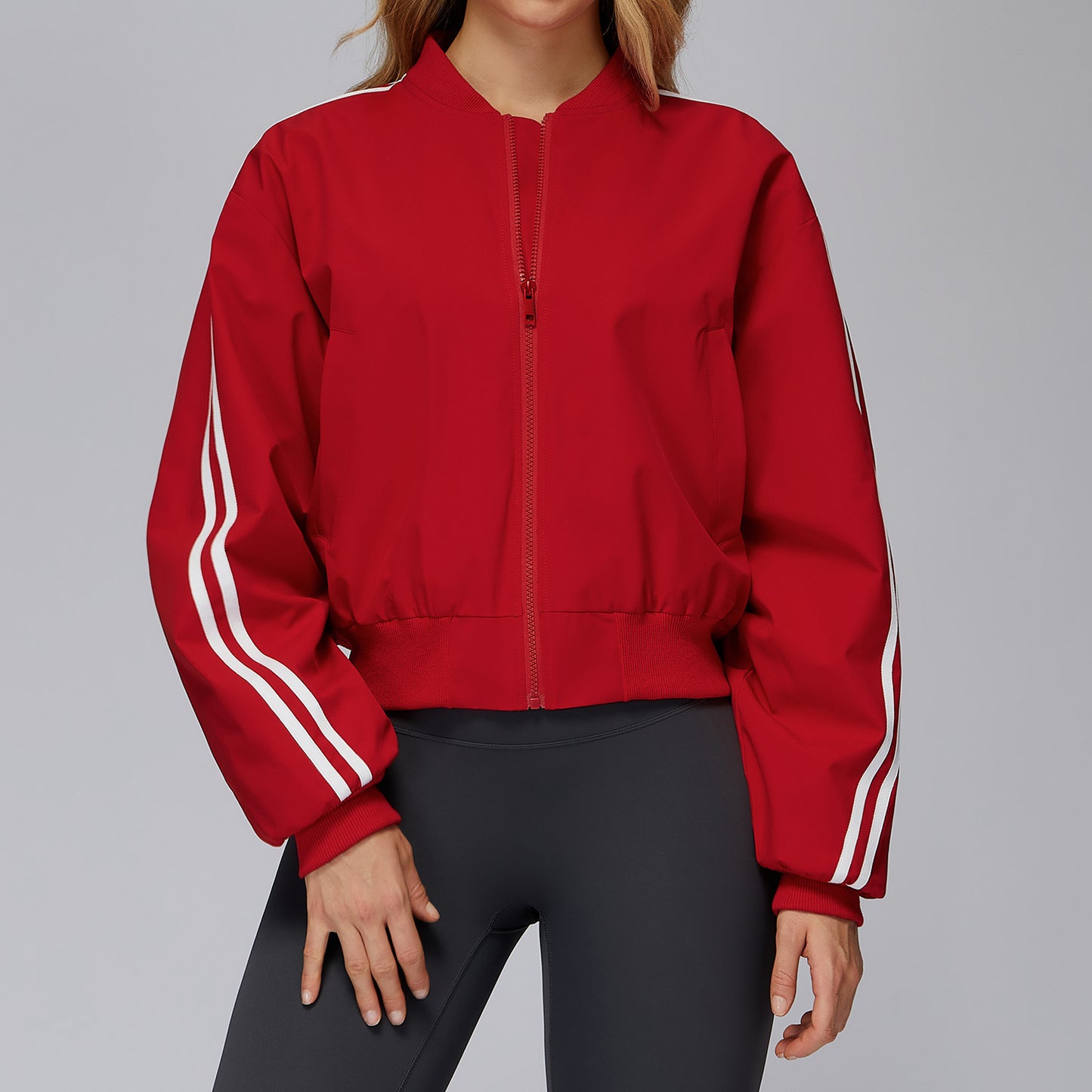 Baggy Coat Pocket Zipper Thermal Sports Jacket