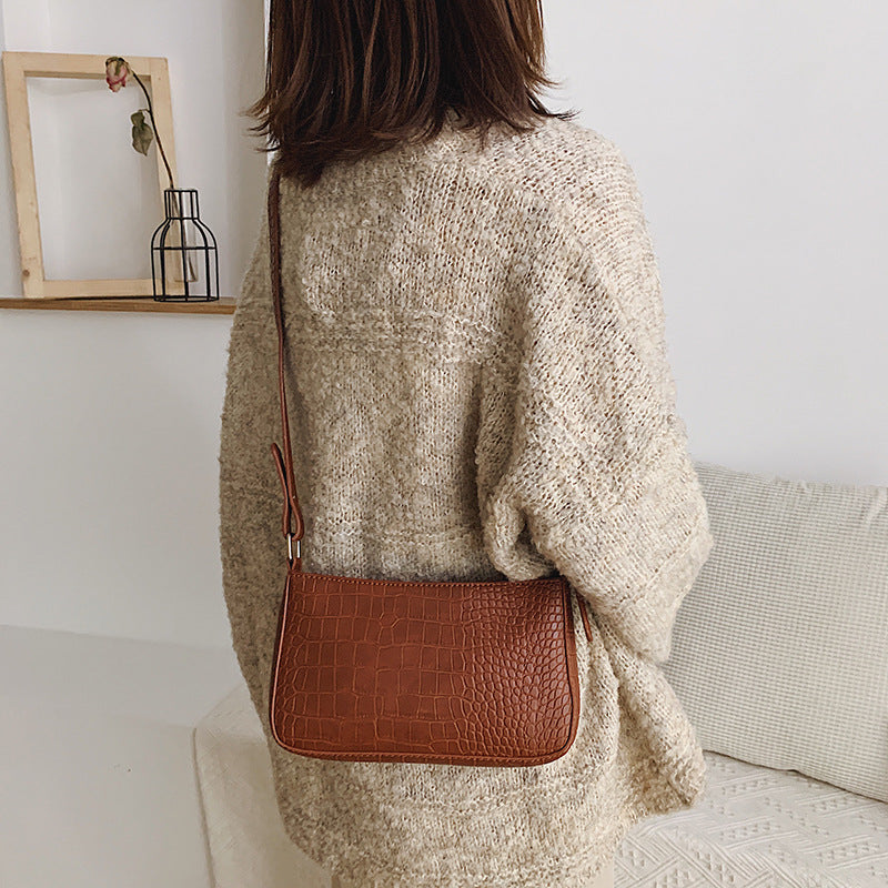 Underarm Bag Baguette Bag Women's Shoulder Messenger Bag