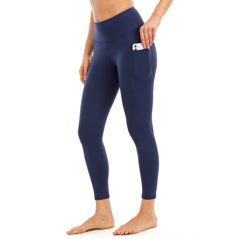Slim Fit High Waist Yoga Pants Women's Trousers