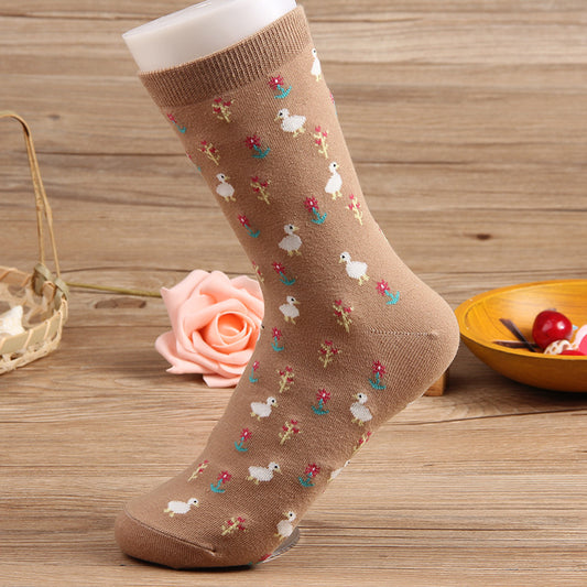 Popular Personality Korean Cotton Socks