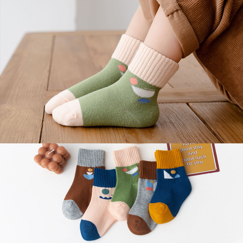 Children's Socks New Style Breathable Cartoon
