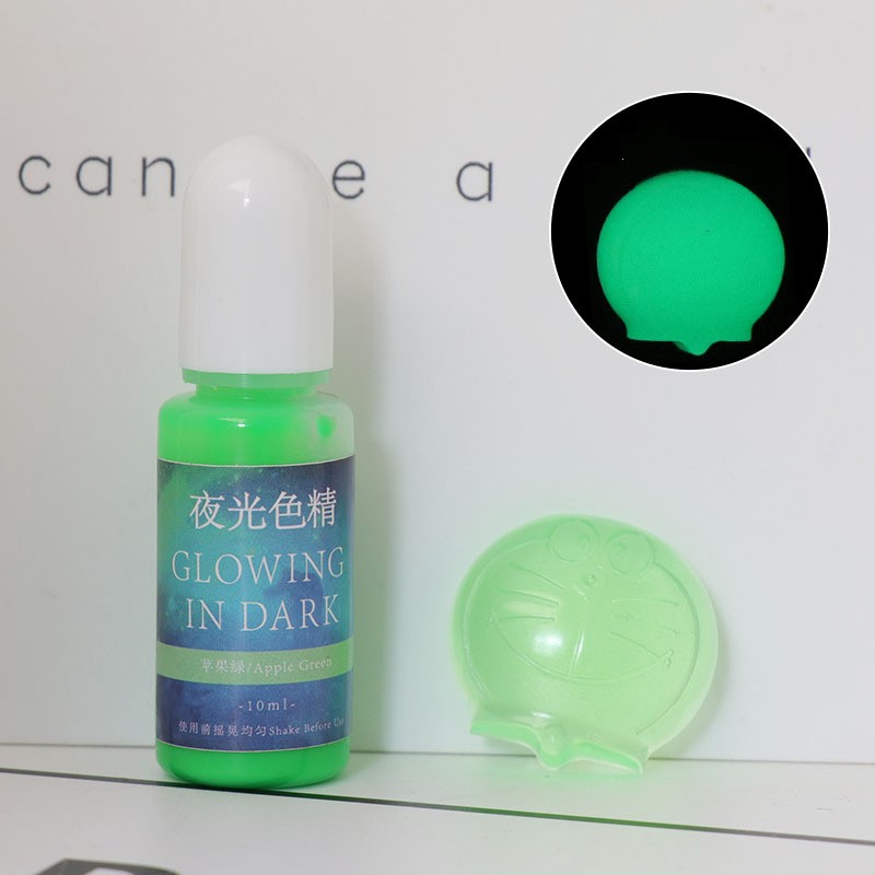 DIY Epoxy Resin Luminous Pigment UV Crystal Drop Glue Mold Color With Luminous Color