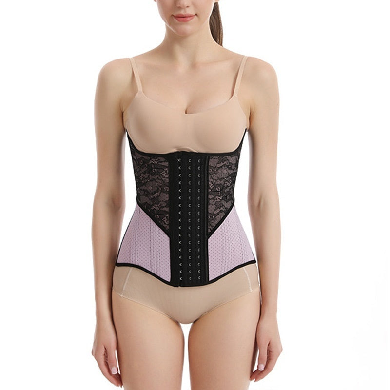 30 High 25 Bone Punching Rubber Belly Contracting And Slimming Waistband