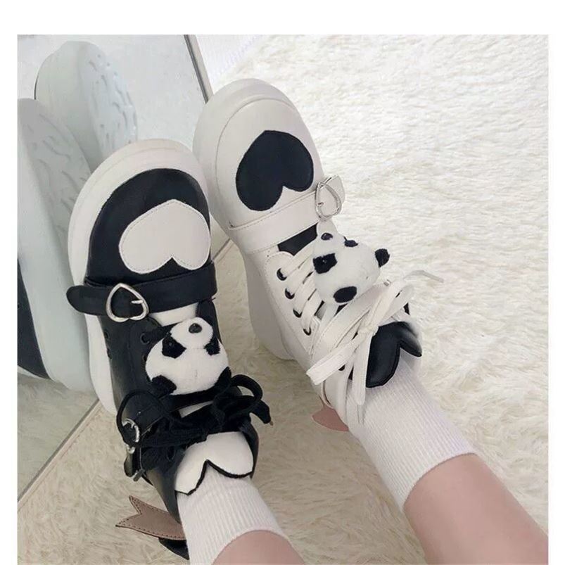 Shoes Niche Design Original Long-eared Rabbit Mandarin Duck Original Lolita Cute Girl Student Sports