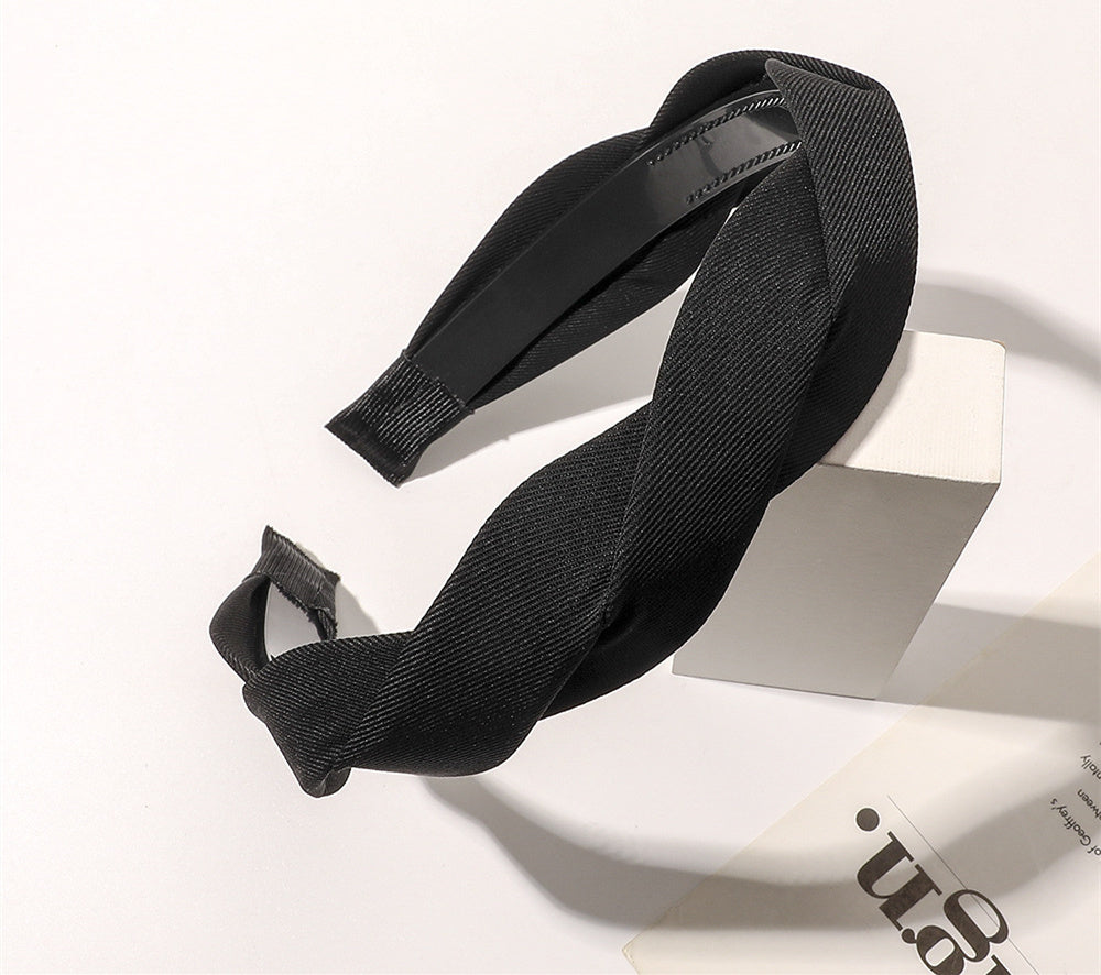 Curry Cross Hair Band Fashionable And Versatile