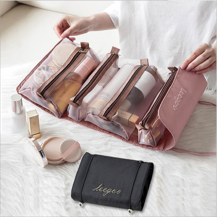Cosmetic Bag Foldable Travel Bag  4pcs