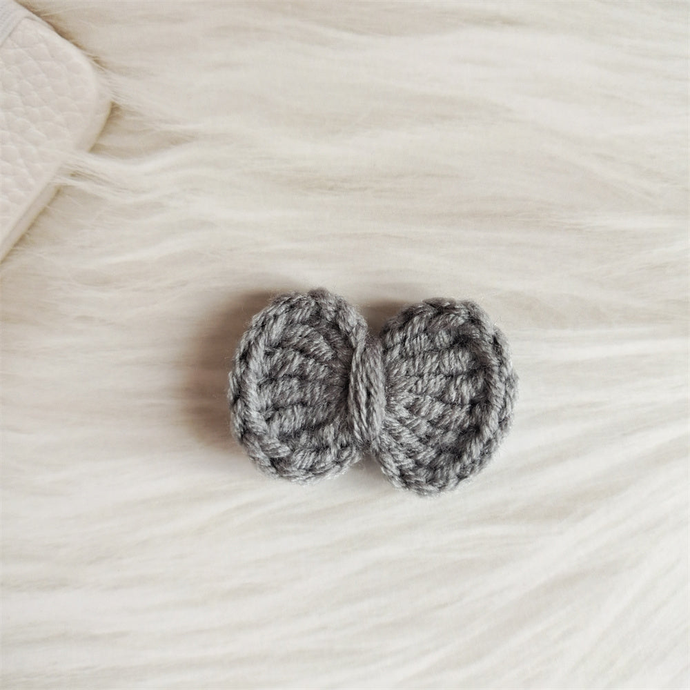 Wool Bow Diy Handmade Finished