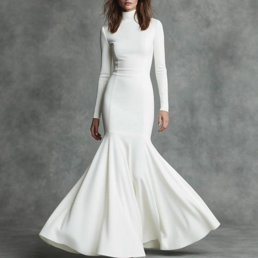 Elegant New Mermaid Dress In British Style