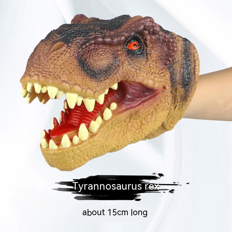 Simulationsdinosaur Tyrannosaurus Rex-handsker Blød Gummi Dyremodel