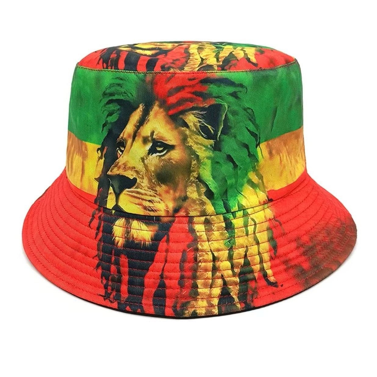 Creative Pattern Series Double-sided Wear Sunshade Breathable Bucket Hat