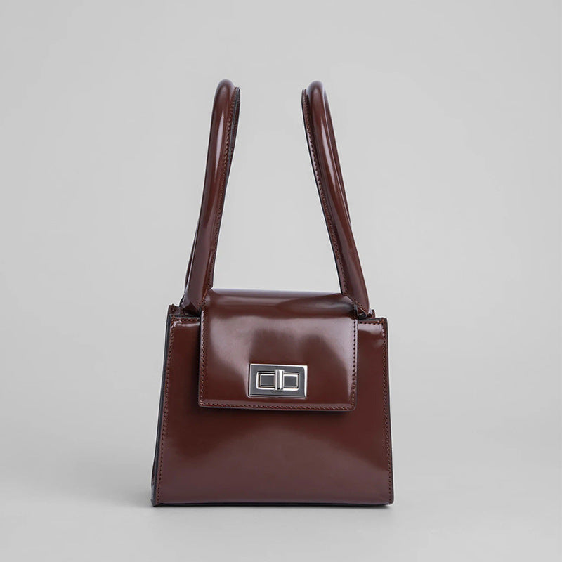 Crossbody one shoulder small square bag