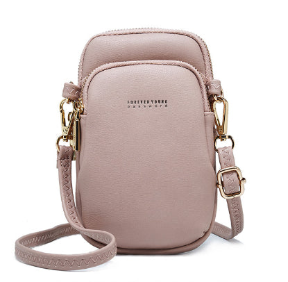 Fashion Simple Solid Color Crossbody Bag