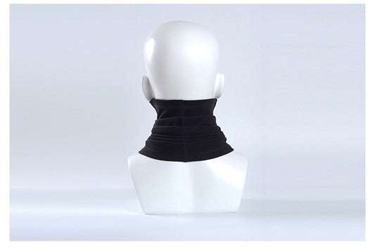 Ski half face cold winter warm hooded scarf
