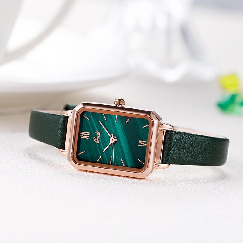 GEDI vintage square quartz watch