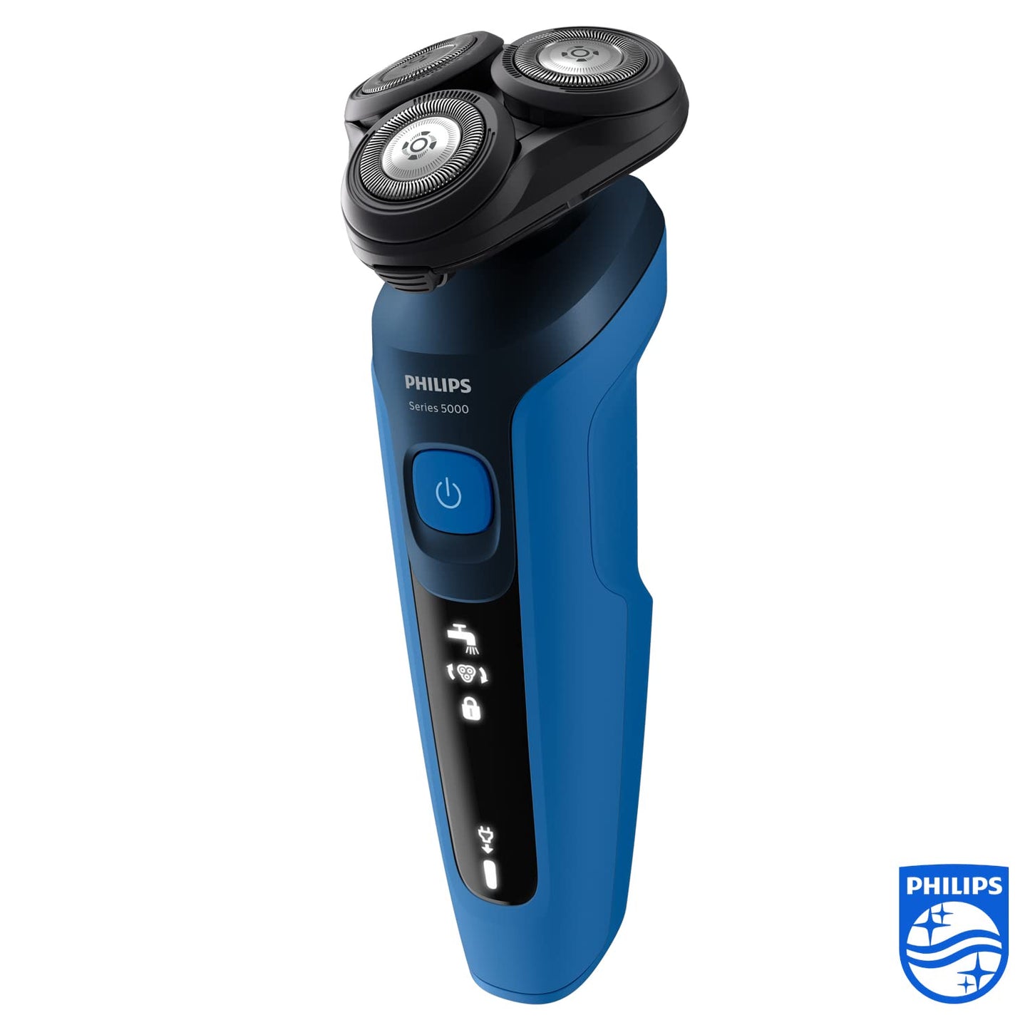 Philips Shaver Series 5000 elektrisk rakapparat för våt- och torrakning med SkinIQ (modell S5466/18)