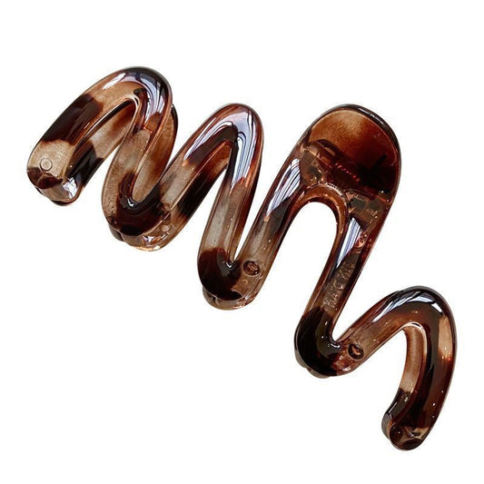 Niche Curve Barrettes Female Back Head South Korea