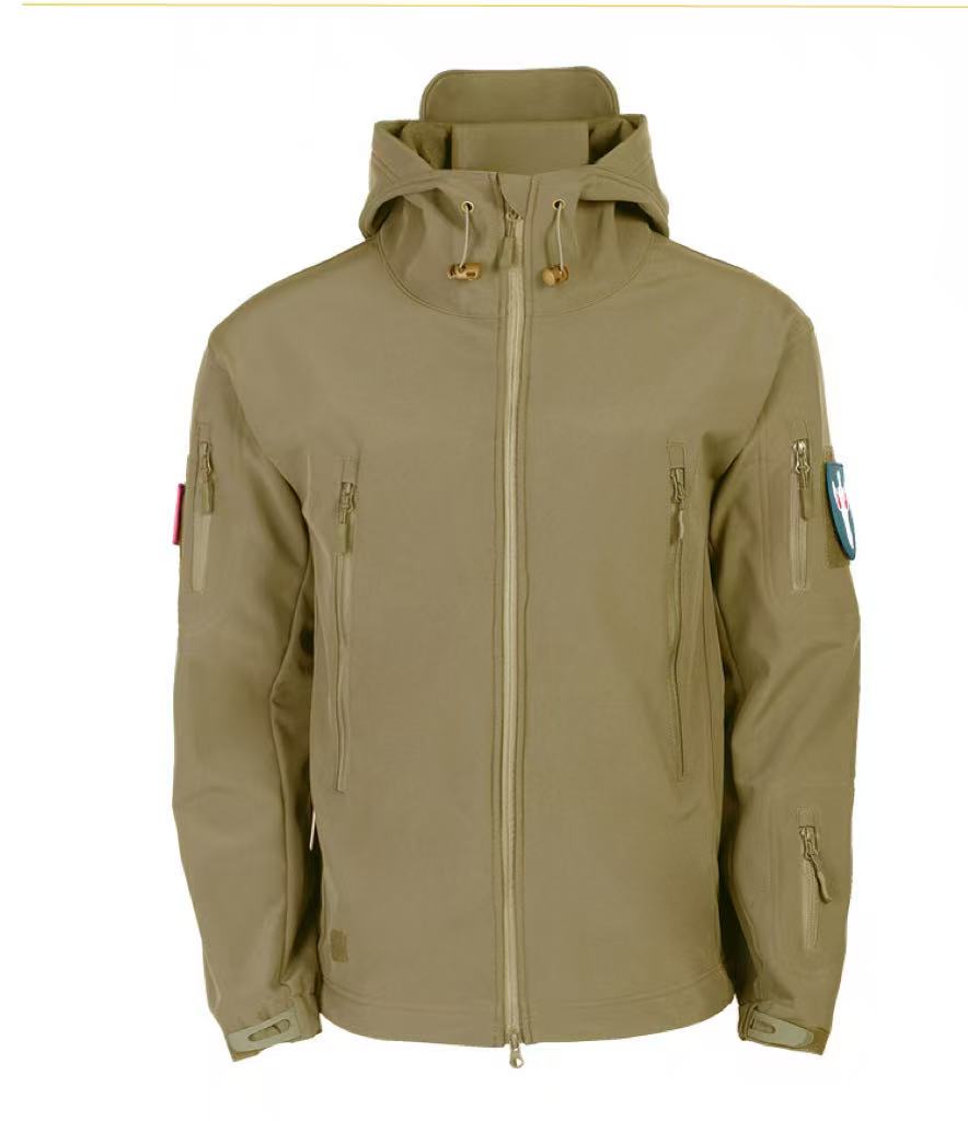 Men's Shell Jacket Trench Coat