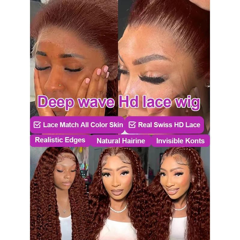 Christmas Halloween Deep Curly Wig