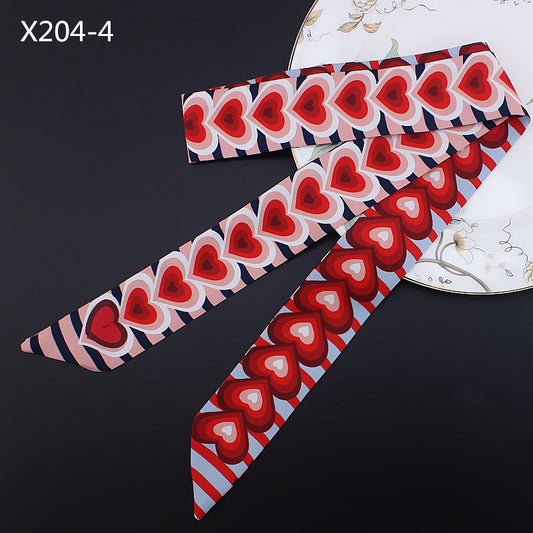 Korean love hair ribbon streamer