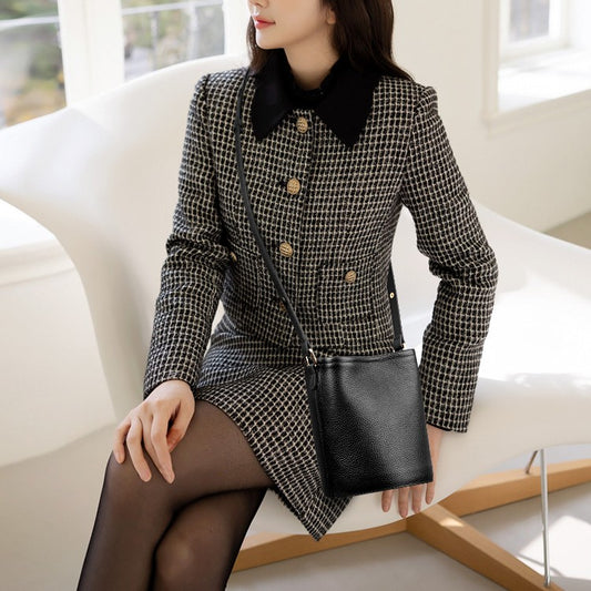 Minimalist Style Single Shoulder Diagonal Cross Bag For Women