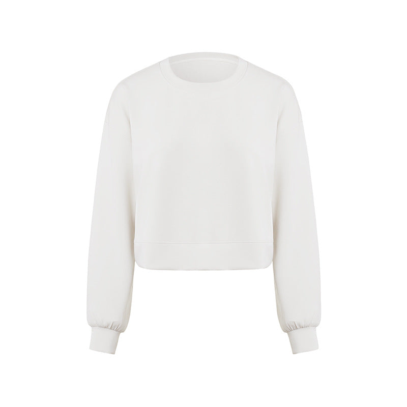 Soft Glutinous Liquid Air Layer Leisure Sports Sweater