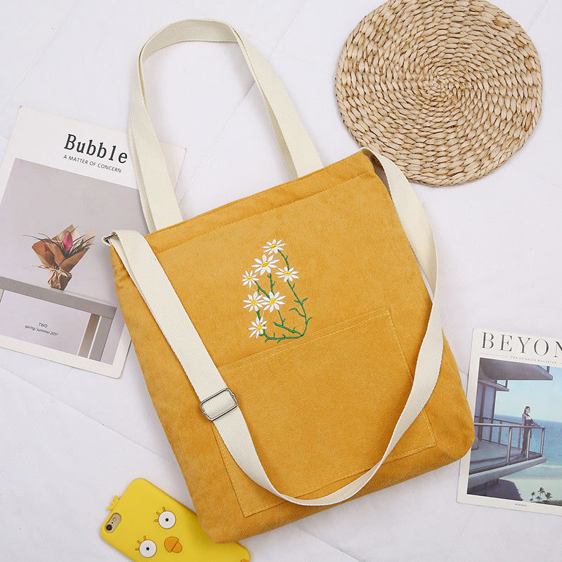 Women's Fashion Casual Single Shoulder Canvas Bag