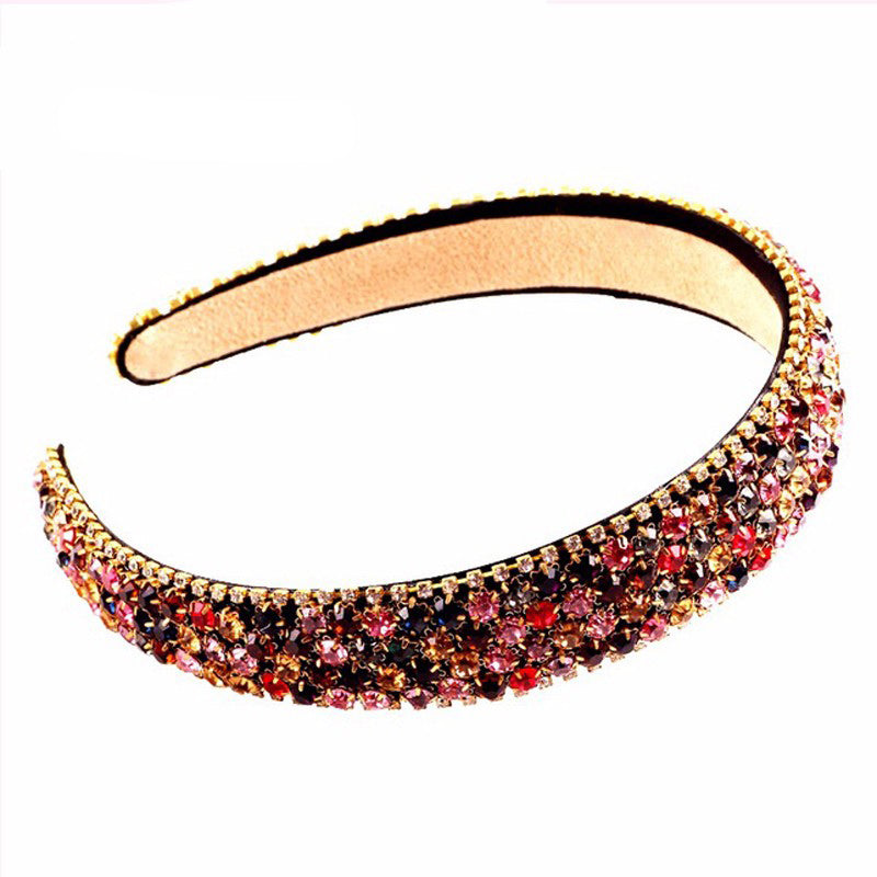 Rhinestone inlaid headband