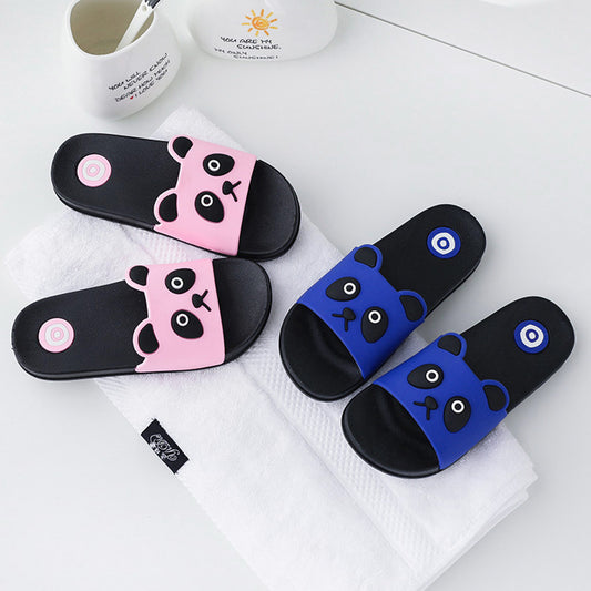 Cute indoor household bath slippers
