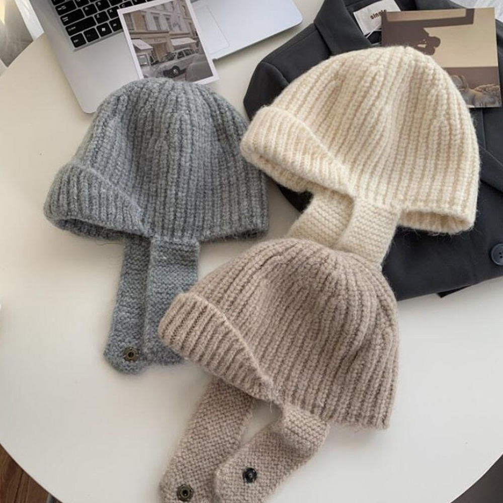 Women's Korean Ins Flight Beanie
