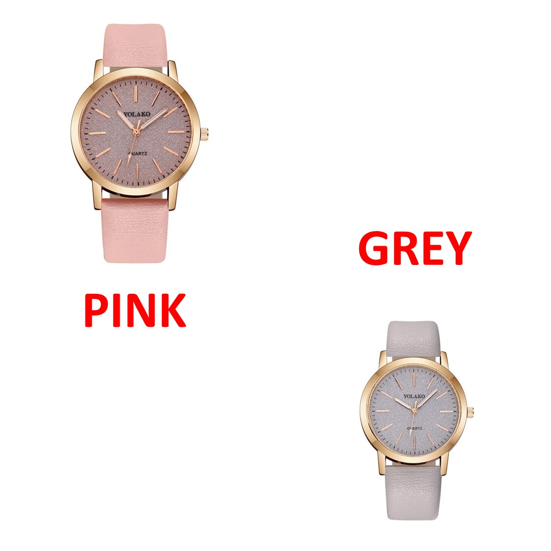 PU belt watch