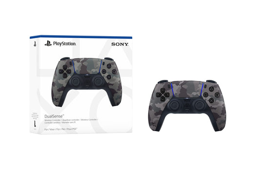 Sony PlayStation5: DualSense Wireless Controller - Gray Camouflage