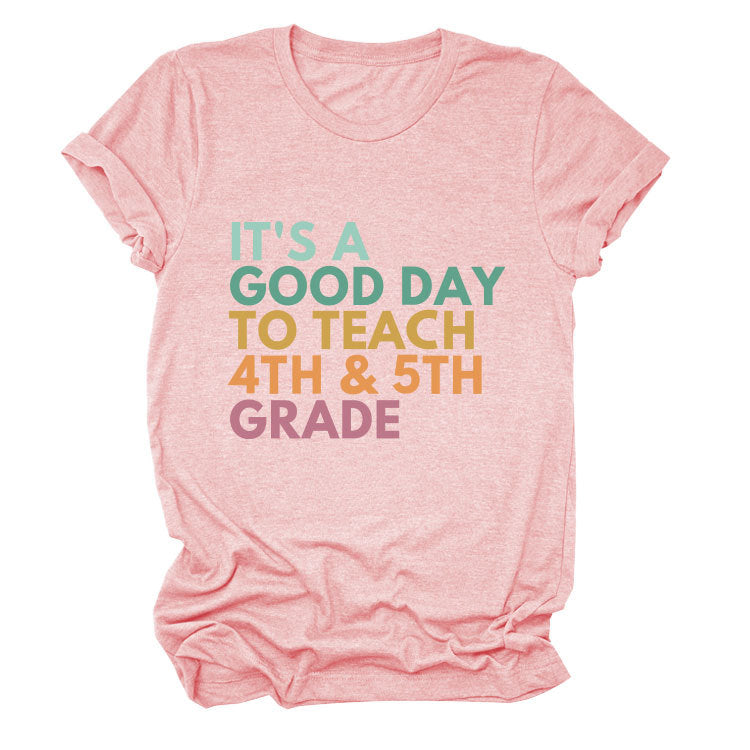 Simple Casual Round Neck Women's Short Sleeve
