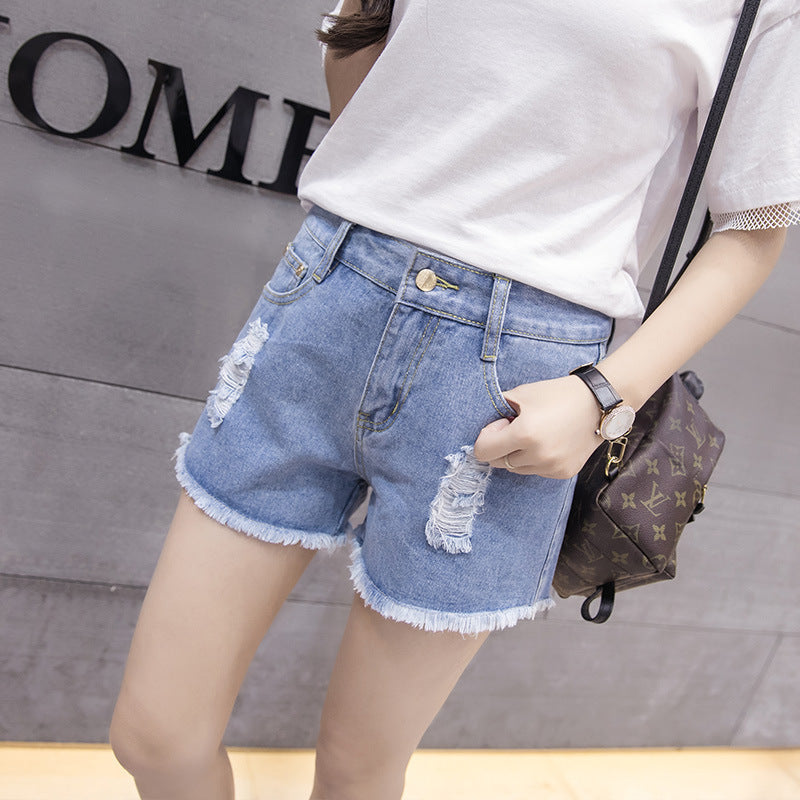 Ladies Fashion Denim Shorts