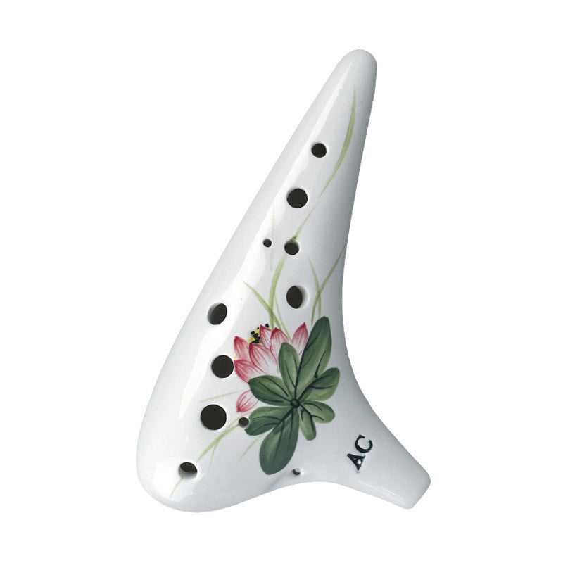 12 holes for beginners to learn ocarina