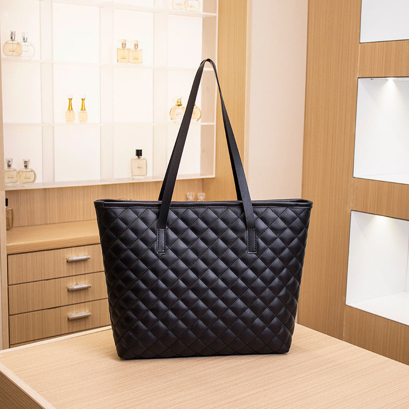Fashion Rhombus Women's Portable Shoulder Bag
