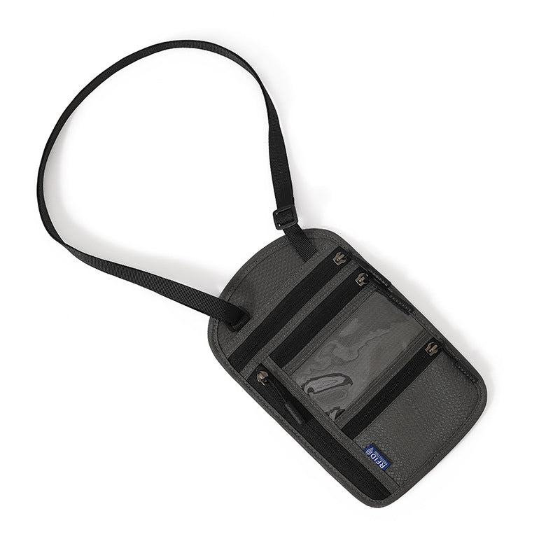 Multifunctional One-shoulder Halter Passport Holder