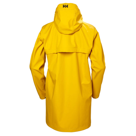 Helly-Hansen dam Moss Hooded Waterproof Windproof Rain Coat Regnrock (1-pack)